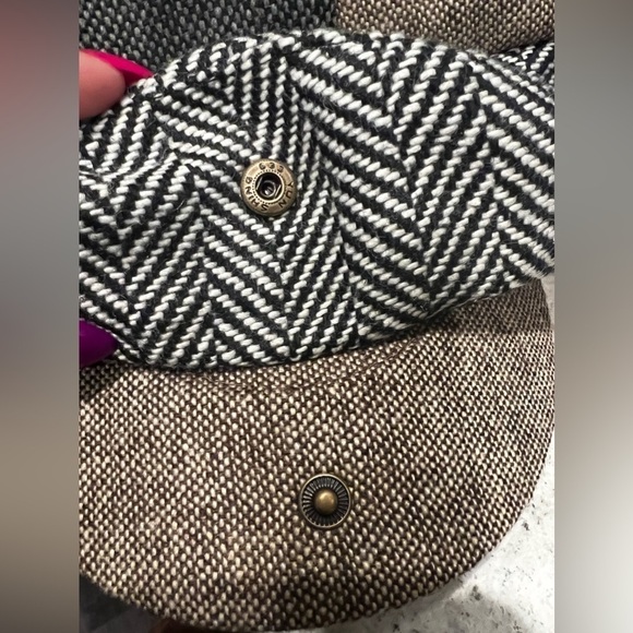 Patrick Francis Mutli Tweed Patch Flat Cap Medium - Picture 4 of 5